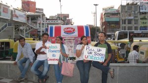 Unihomes Investors Staged Silent Protest March at GIP, Noida